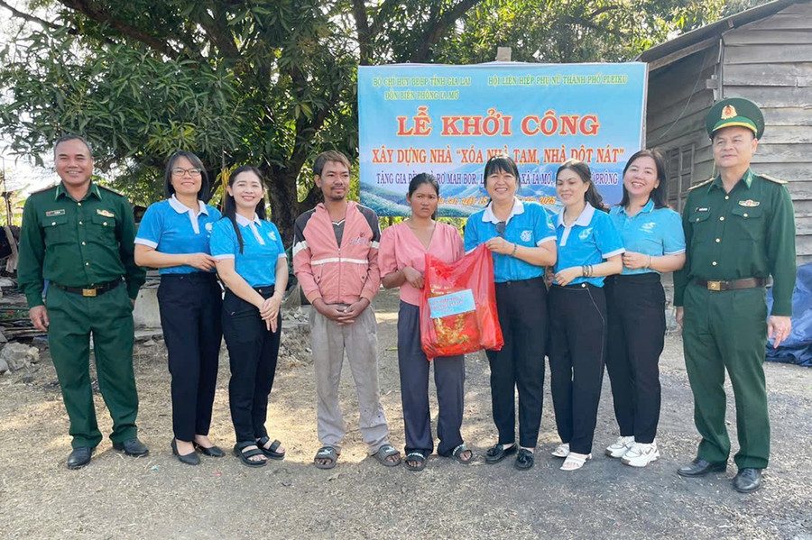 Hội Phụ nữ gắn việc học và làm theo Bác với các phong trào thi đua