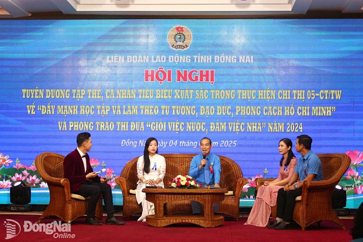 Lan tỏa điển hình học tập và làm theo Bác trong công nhân viên chức lao động