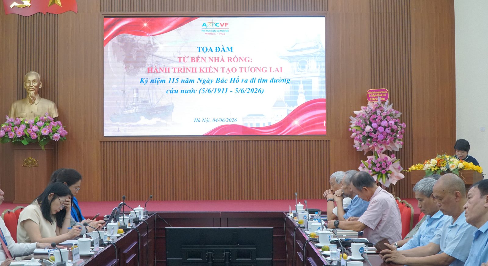 Tọa đàm “Từ Bến Nhà Rồng: hành trình kiến tạo tương lai”